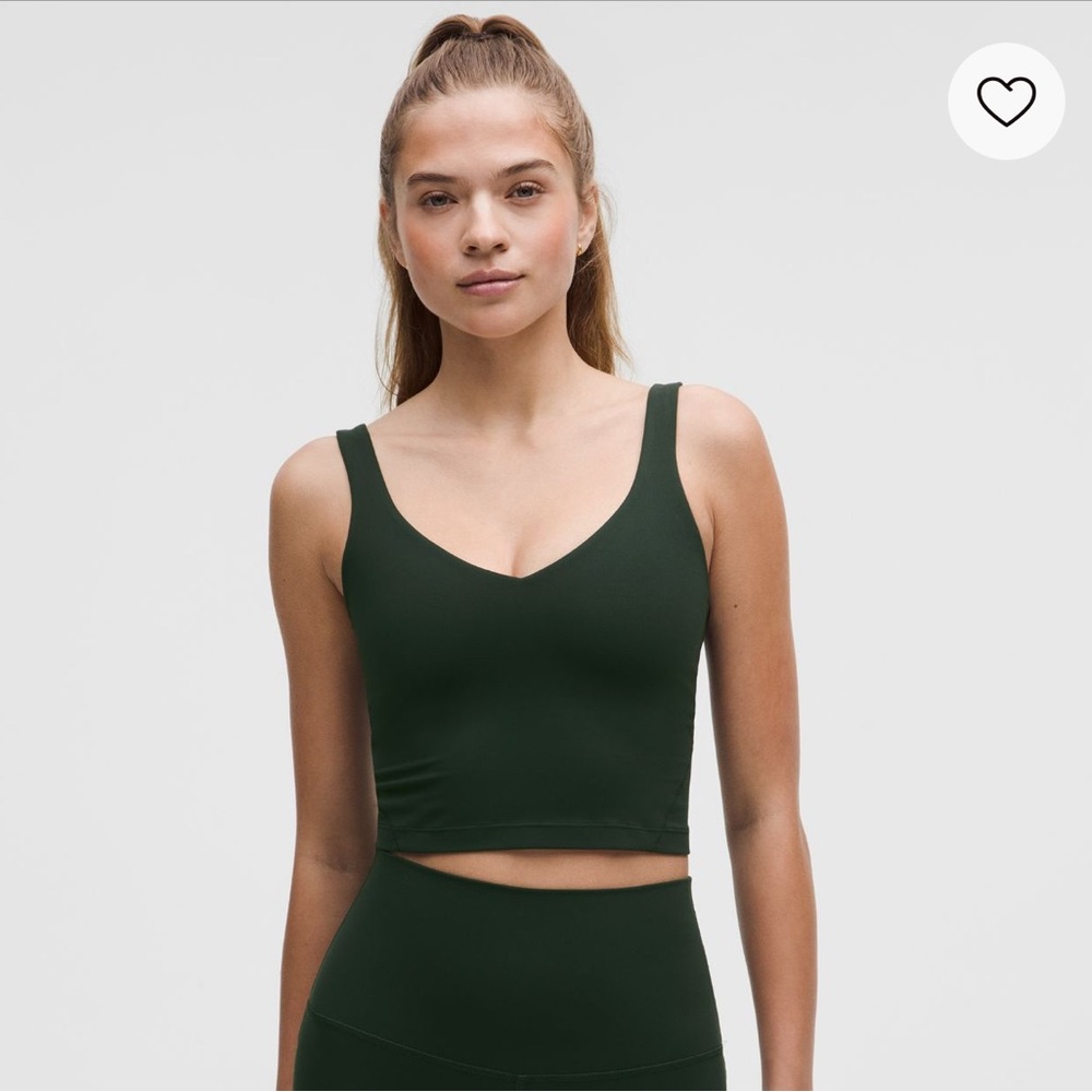 Lululemon Align Tank - rainforest green size 6
